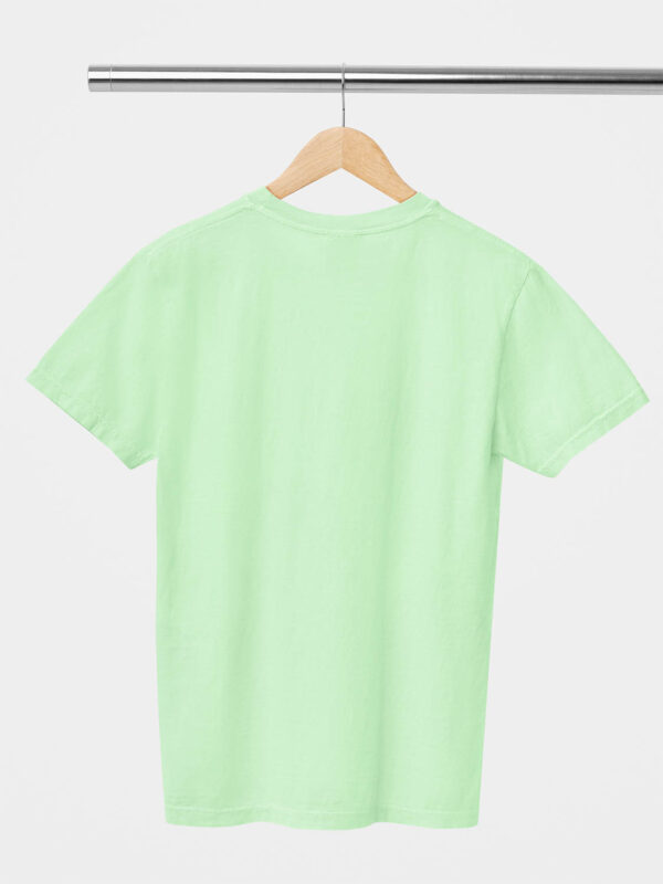 Jade Classic Plain Round Neck T-Shirt for Men - Image 2