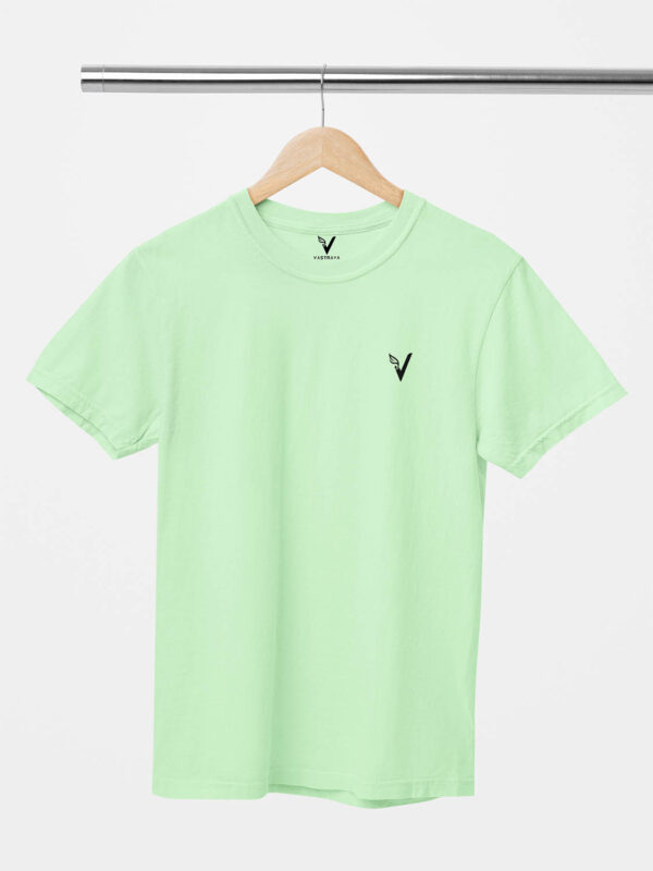 Jade Classic Plain Round Neck T-Shirt for Men