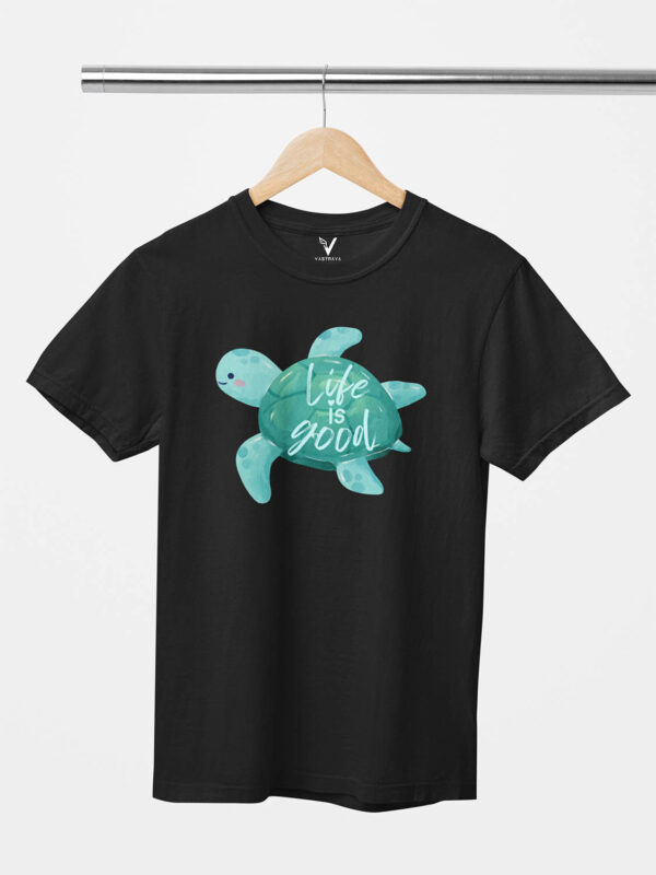 Life is Good Turtle Unisex T-Shirt - Image 7