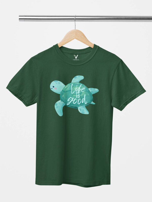 Life is Good Turtle Unisex T-Shirt - Image 8