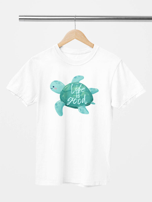 Life is Good Turtle Unisex T-Shirt - Image 6