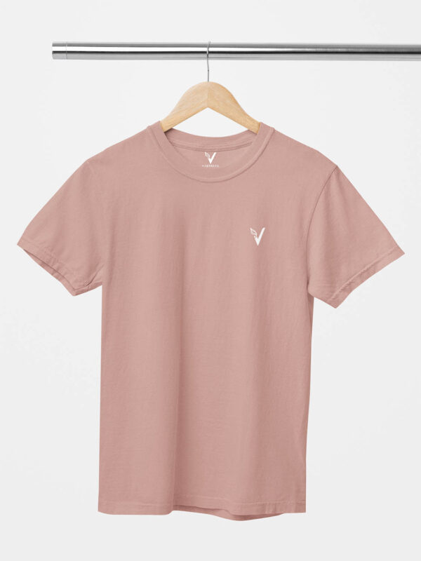 Mushroom Classic Plain Round Neck T-Shirt for Men