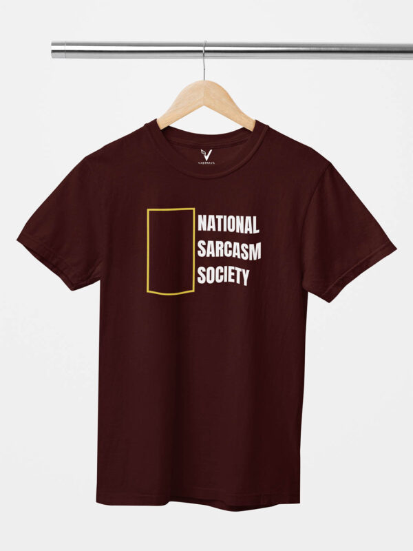 National Sarcasm Society Unisex T-Shirt - Image 5