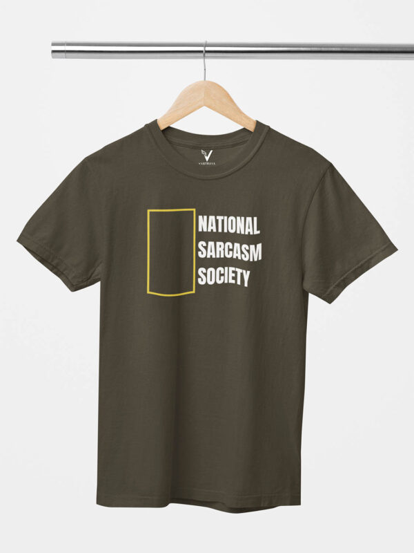 National Sarcasm Society Unisex T-Shirt - Image 6