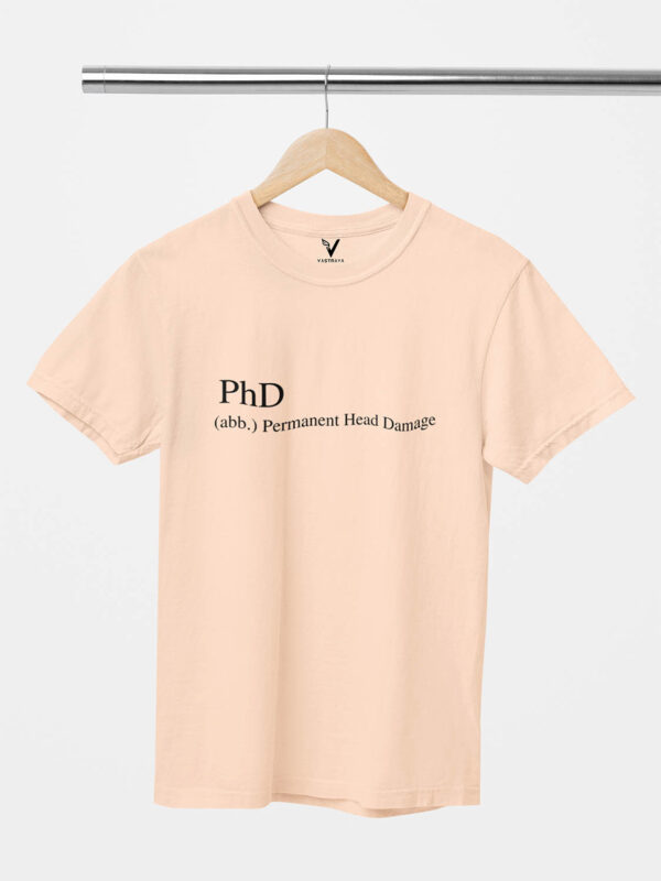 PhD Permanent Head Damage Unisex T-Shirt - Image 10