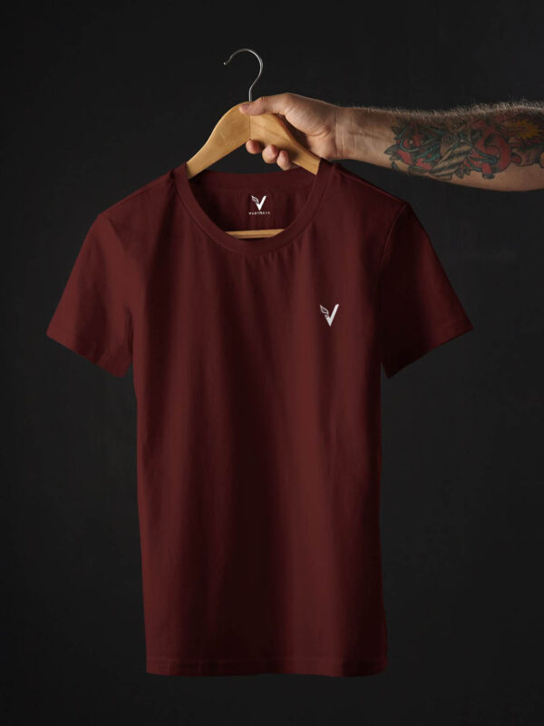 Maroon Supima Premium Classic Unisex Cotton T-Shirt