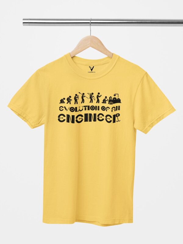 Evolution of an Engineer Design Printed Unisex T-Shirt - Image 5