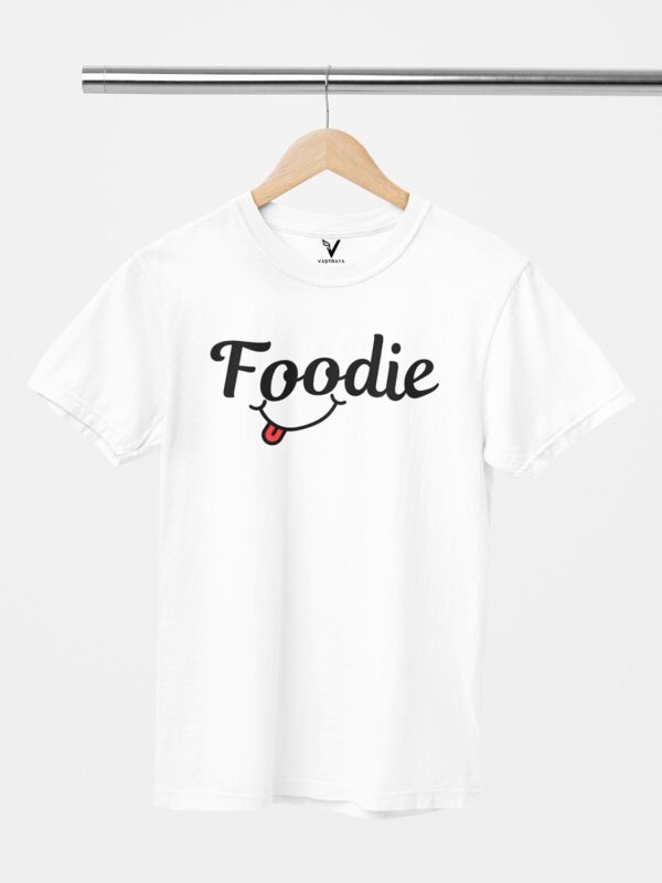 Foodie Lick Design Printed Unisex T-Shirt - Image 4