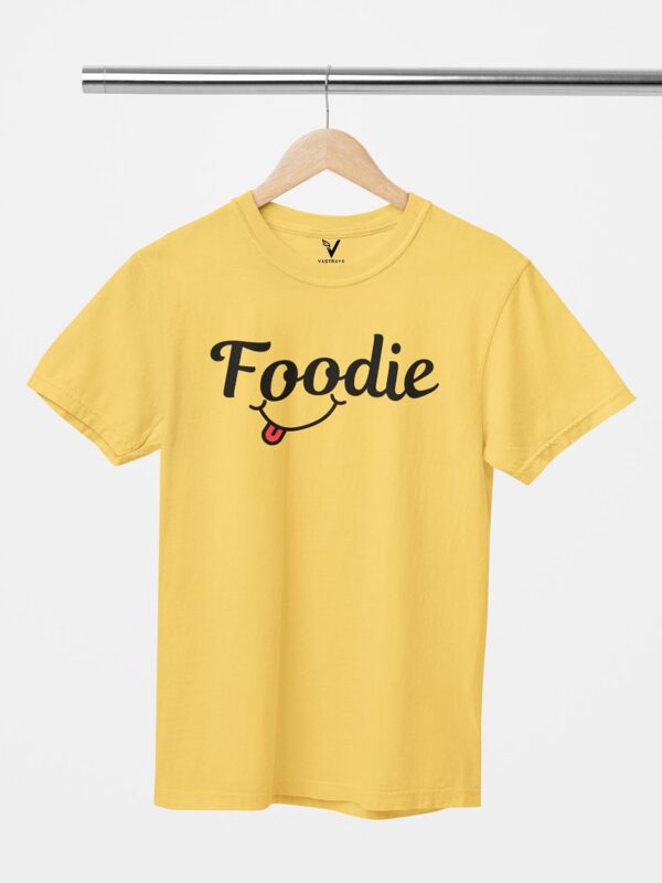 Foodie Lick Design Printed Unisex T-Shirt - Image 5