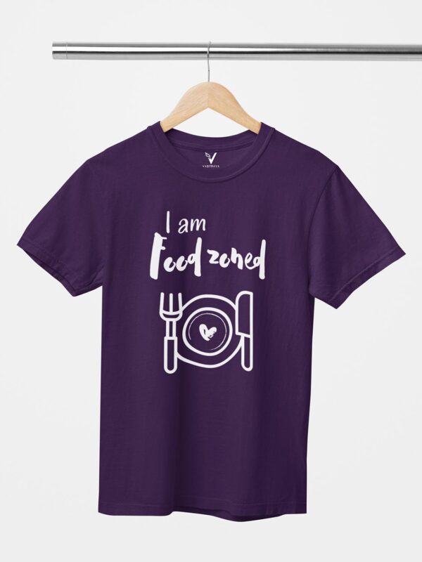 I'm Food Zoned Design Printed Unisex T-Shirt - Image 5