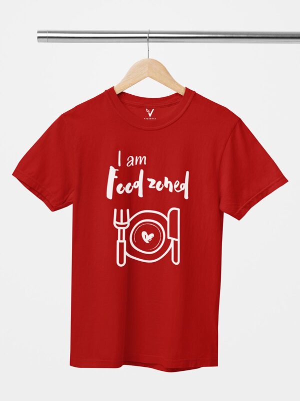 I'm Food Zoned Design Printed Unisex T-Shirt - Image 6