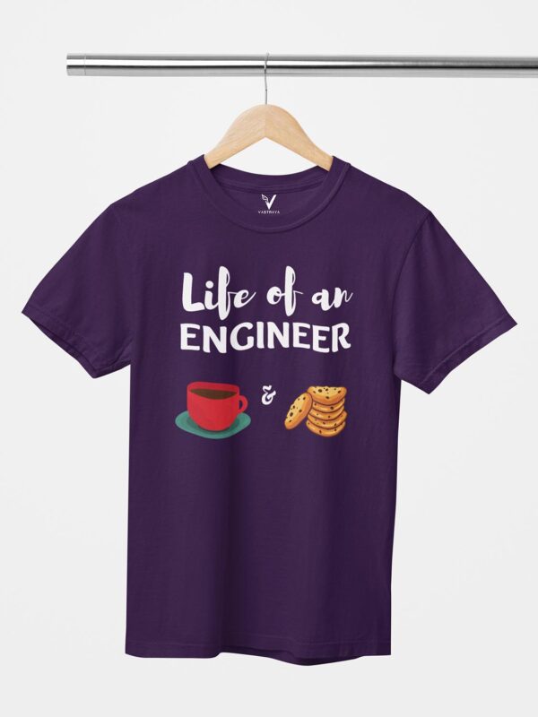 Life of an Engineer Design Printed Unisex T-Shirt - Image 5